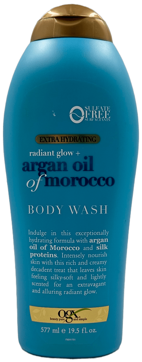 OGX Radiant Glow + Argan Oil of Morocco Body Wash - 19.5 FL OZ