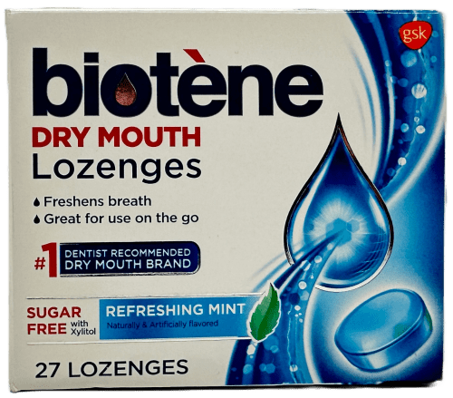 Biotene Dry Mouth Lozenges - Refreshing Mint - 27 Ct