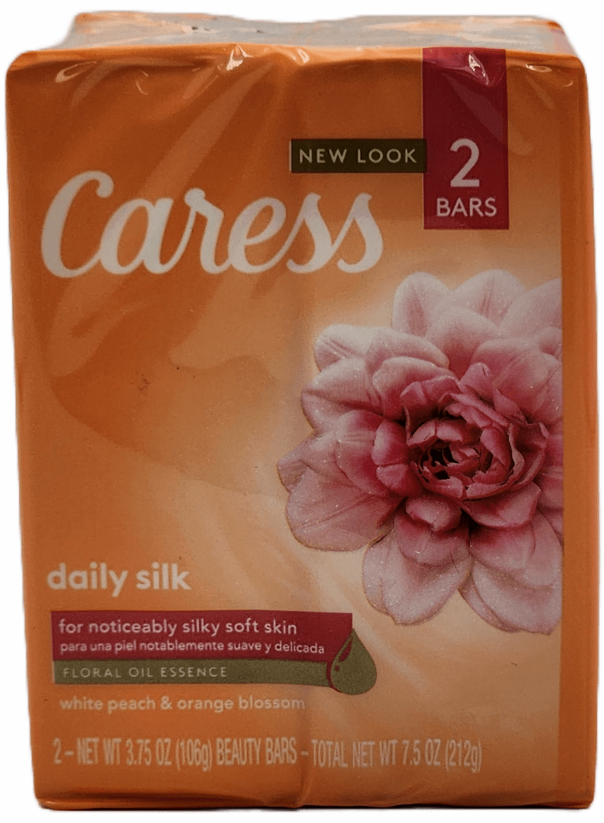 Caress Daily Silk Beauty Bar Soap - Floral Essence 2 Bars