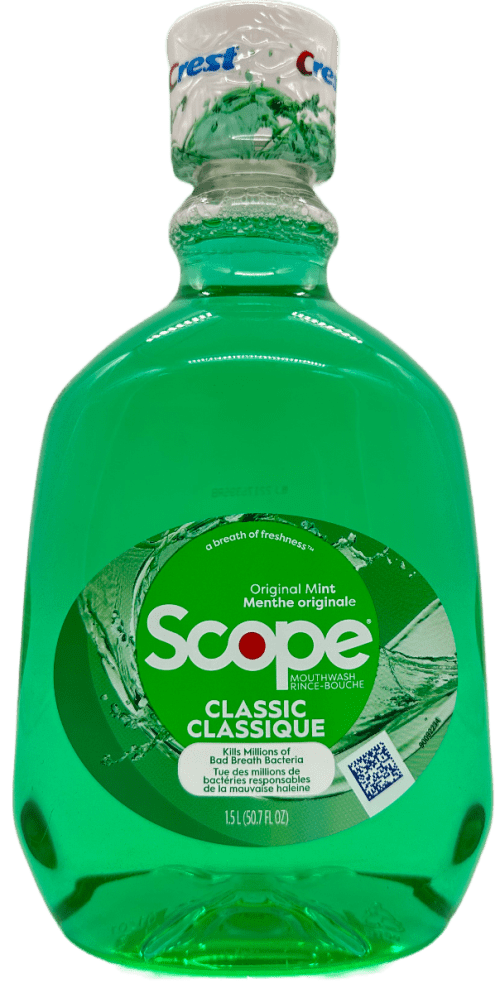 Crest - Scope Classic Mouthwash - Original Mint - 50.7 FL OZ