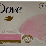 Dove Pink Beauty Bar: 1/4 Moisturizing Cream for Soft Skin | 135g
