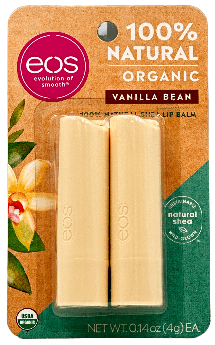 eos Natural Shea Lip Balm - Vanilla Bean - 0.14 OZ.