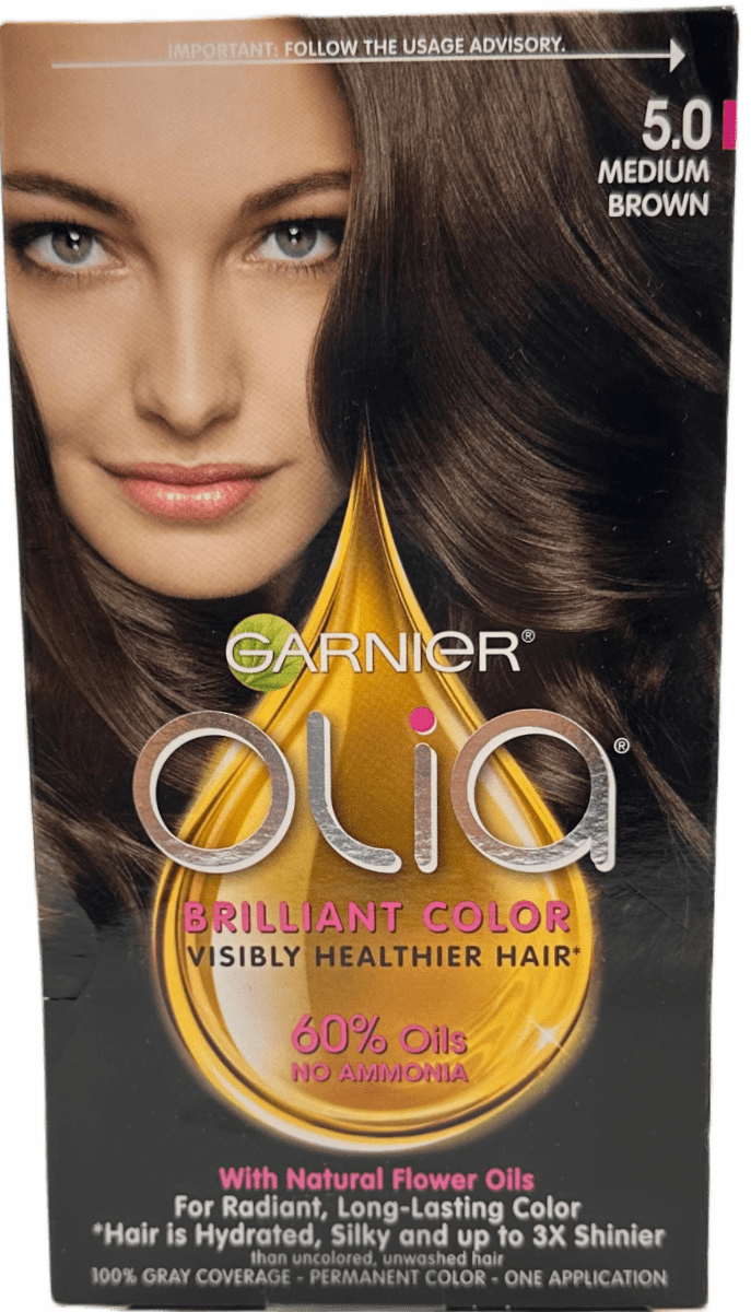 Garnier Olia Permanent Hair Color - Medium Brown 5.0
