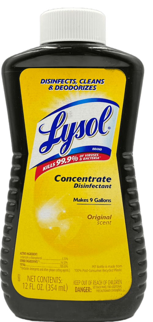 Lysol Concentrate Disinfectant: 3-in-1 Cleaning Power (12 oz)