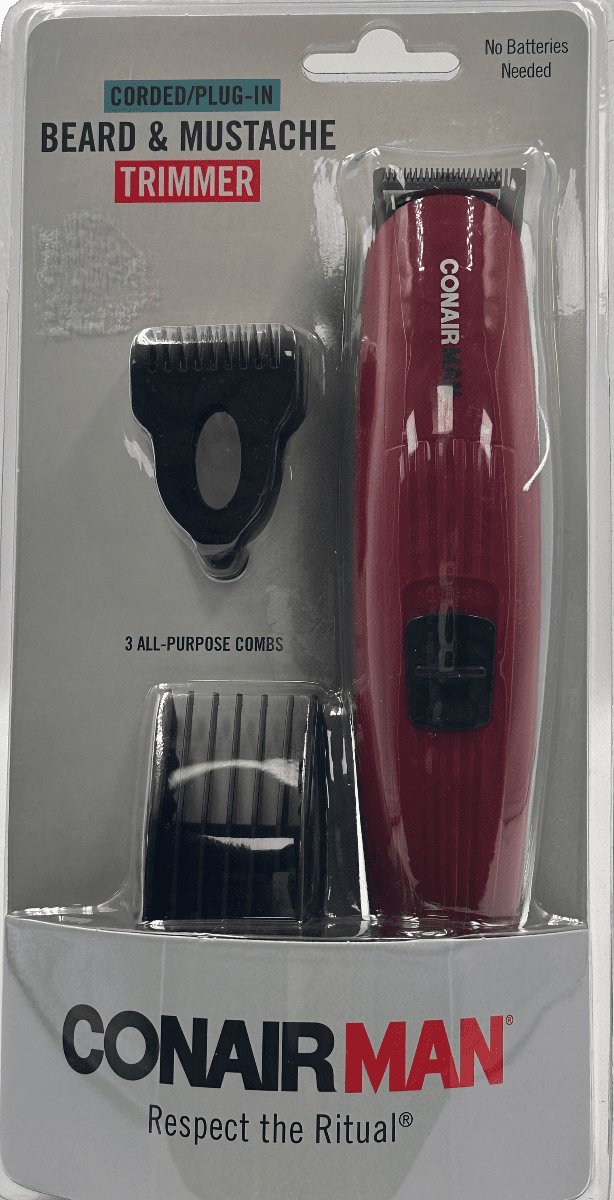Conair Man Beard & Mustache Trimmer - Grooming Tool