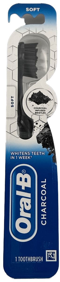 Oral-B Charcoal Toothbrush - Soft - 1 Toothbrush