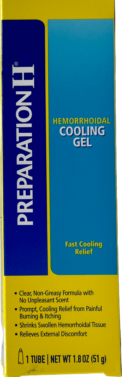 Preparation H - Hemorrhoidal Cooling Gel - 1.8 OZ