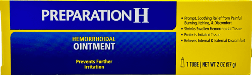 Preparation H - Hemorrhoidal Ointment - 2 OZ