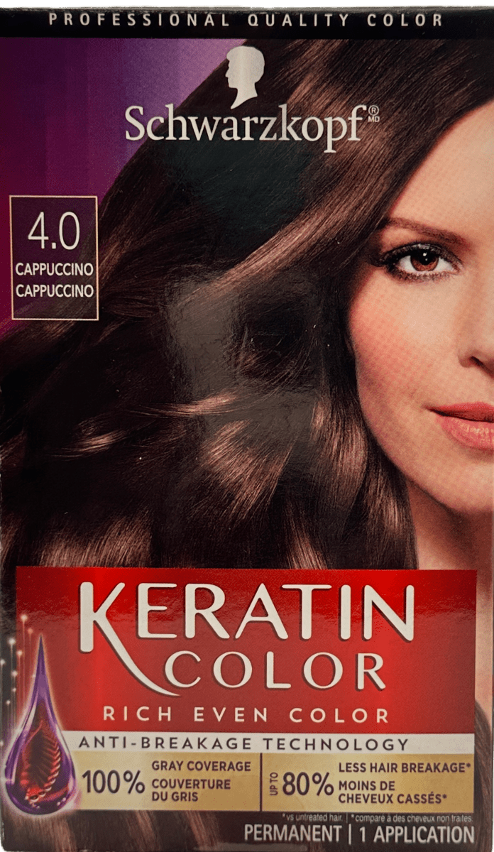 Schwarzkopf Keratin Color 4.0 Cappuccino - Hair Dye