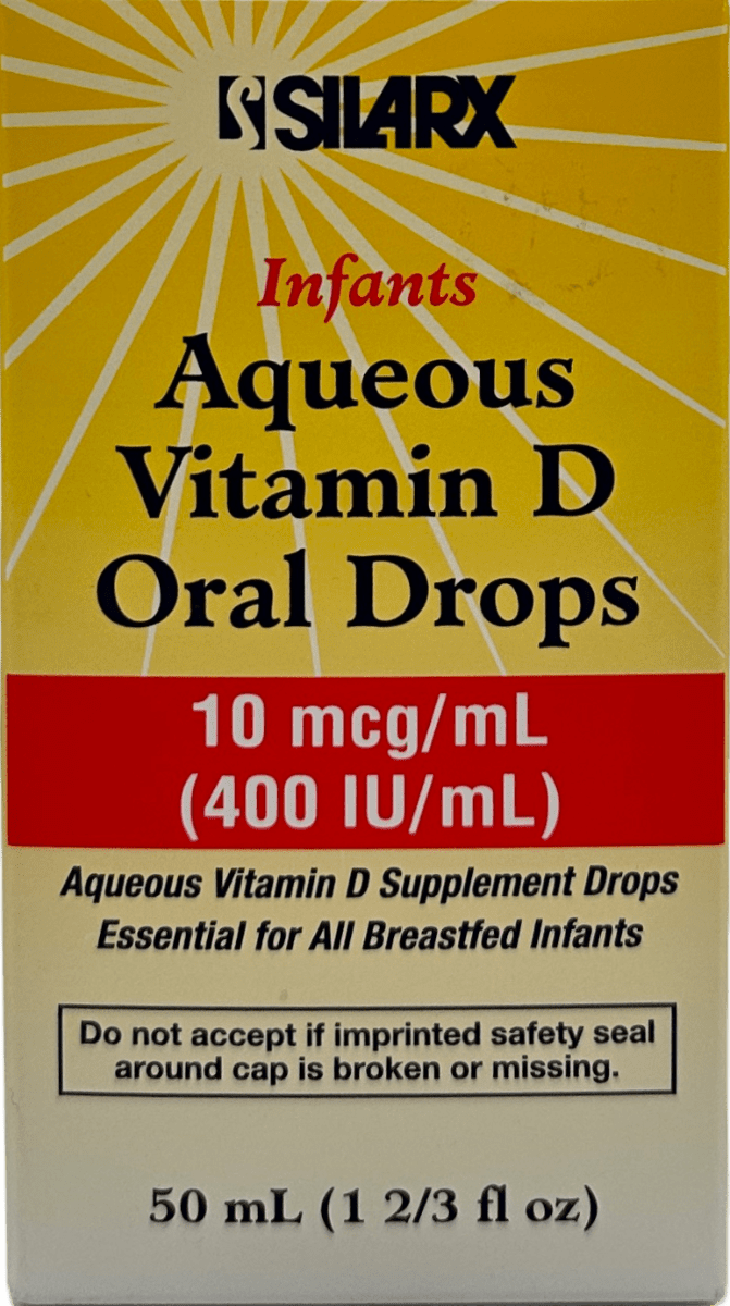 Silarx Infants Aqueous Vitamin D Oral Drops - 50 mL