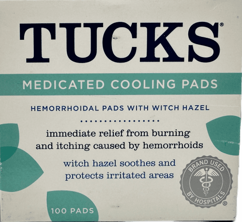 Tucks Medicated Cooling Hemorrhoid Pads - 100 Ct