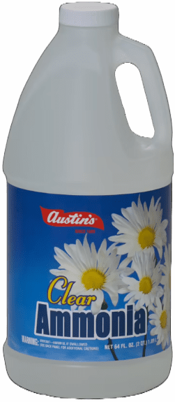 Austin's Clear Ammonia 64oz: 100+ Uses for Home Cleaning