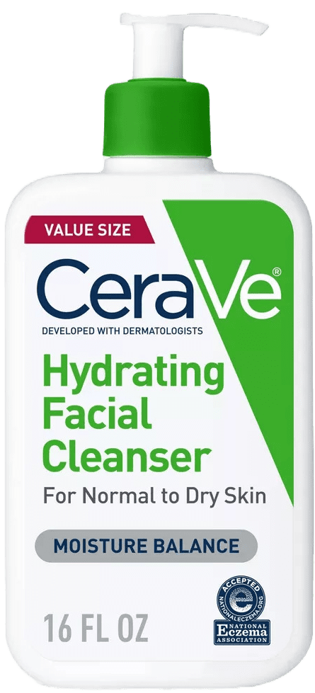 CeraVe Hydrating Facial Cleanser - Normal To Dry Skin - 16 FL OZ