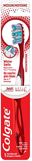 Colgate Toothbrush 360 Optic White - Medium