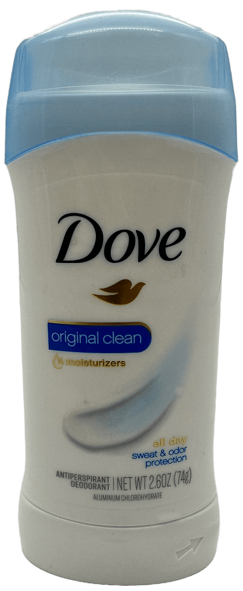 Dove Antiperspirant Deodorant - Original Clean - 2.6 OZ