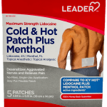 Cold and Hot Patch Plus Menthol | Pain Relief 5-ct
