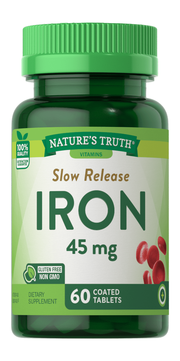 Nature's Truth Iron 45 mg - 60 Coated Tablets