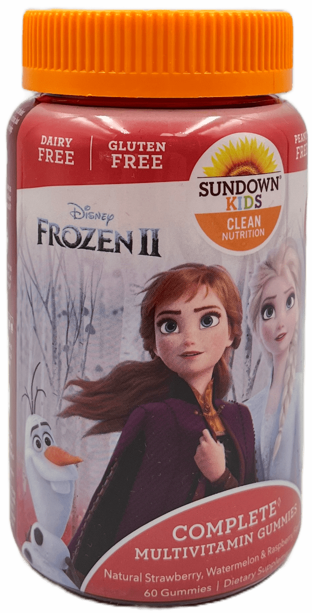 Sundown Kids Complete Multivitamins Gummies - Disney Frozen II - 60 Ct