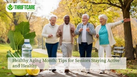 Healthy Aging Month: Tips for Seniors Staying Active and Healthy 